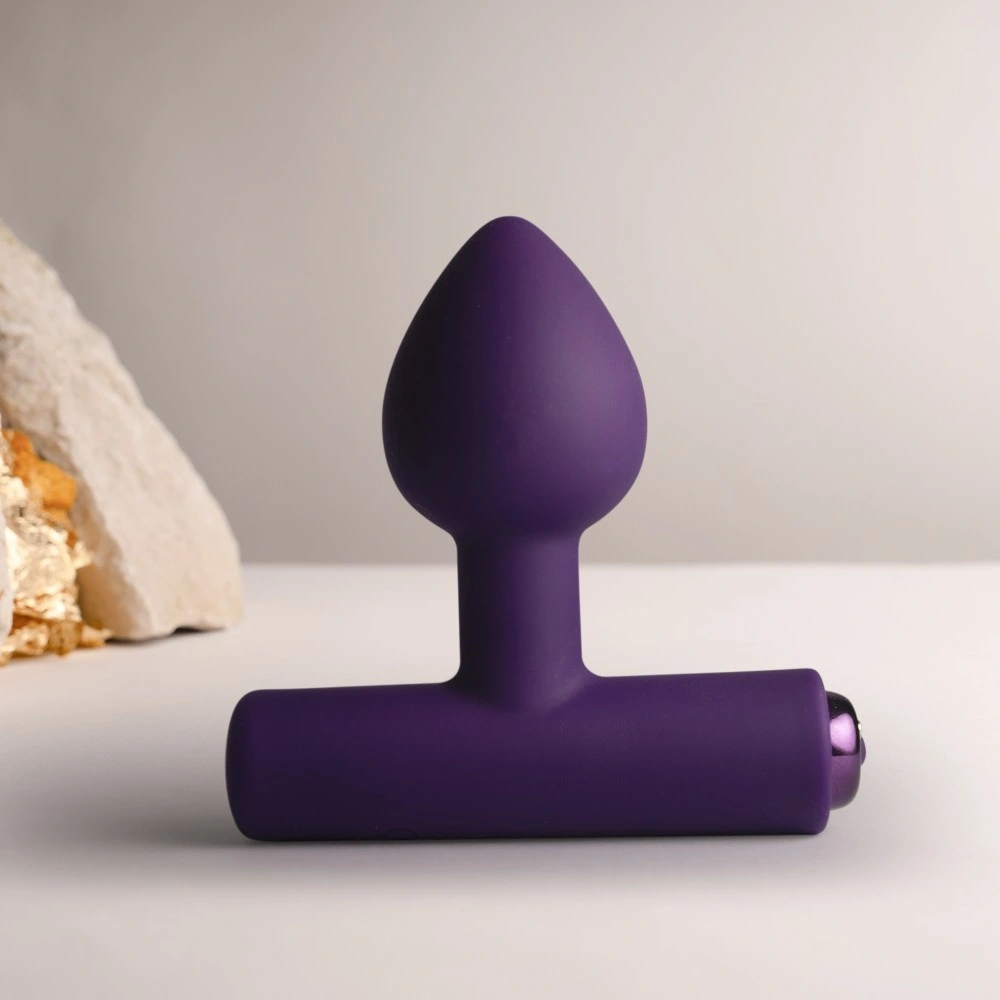 Vibrator Anal NOVA Astryx 16 Moduri Vibratii, Silicon, USB Magnetic, Mov, 9.5 cm, #1, Erotic24.ro