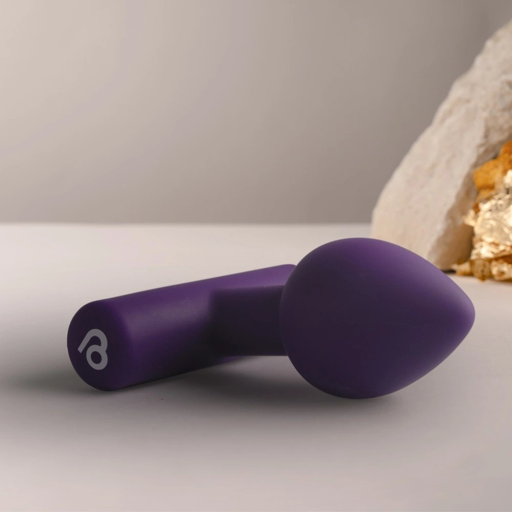 Vibrator Anal NOVA Astryx 16 Moduri Vibratii, Silicon, USB Magnetic, Mov, 9.5 cm, #2, Erotic24.ro