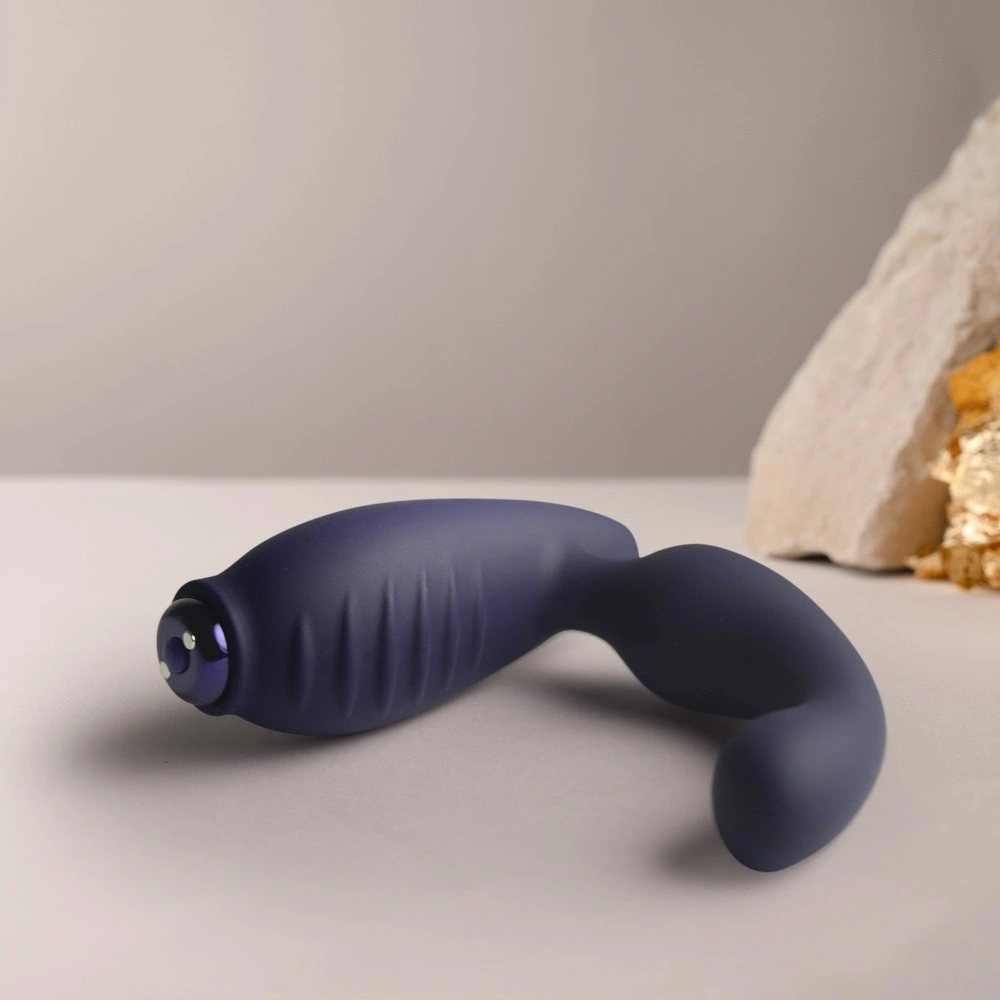 Stimulator Anal Sovereign NOVA, 16 Moduri Vibratii, Silicon, USB Magnetic, Albastru Inchis, 11 cm, #6, Erotic24.ro