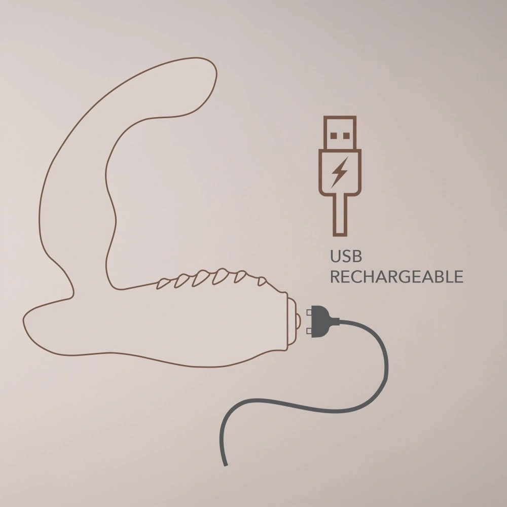 Stimulator Anal Sovereign NOVA, 16 Moduri Vibratii, Silicon, USB Magnetic, Albastru Inchis, 11 cm, #7, Erotic24.ro