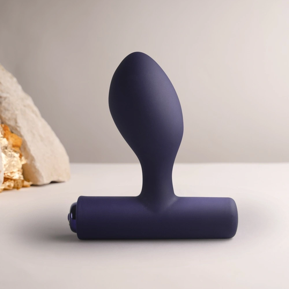 Vibrator Anal NOVA Orbital 16 Moduri Vibratii, Silicon, USB Magnetic, Mov Inchis, 10.5 cm, #1, Erotic24.ro