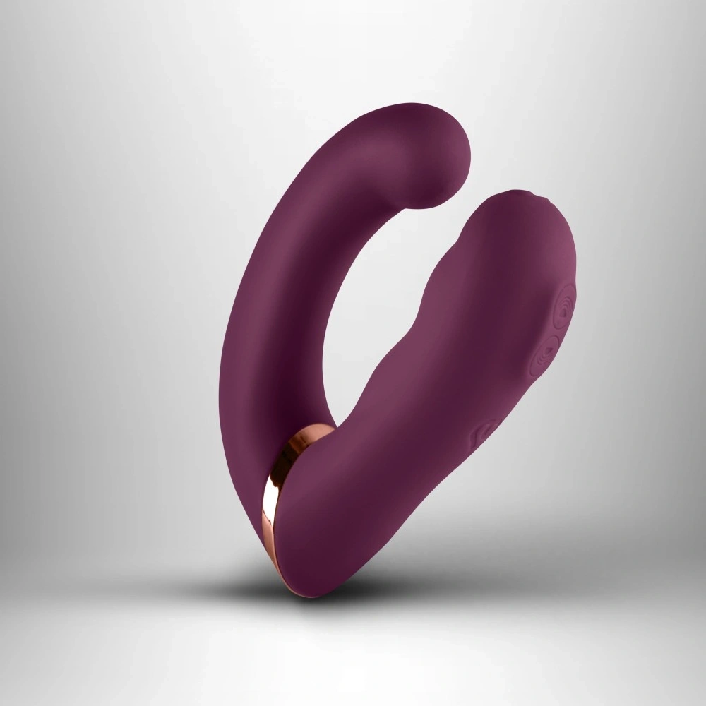 Stimulator Variety 10 Moduri Vibratii, Silicon, USB, Mov, 17.5 cm, #2, Erotic24.ro