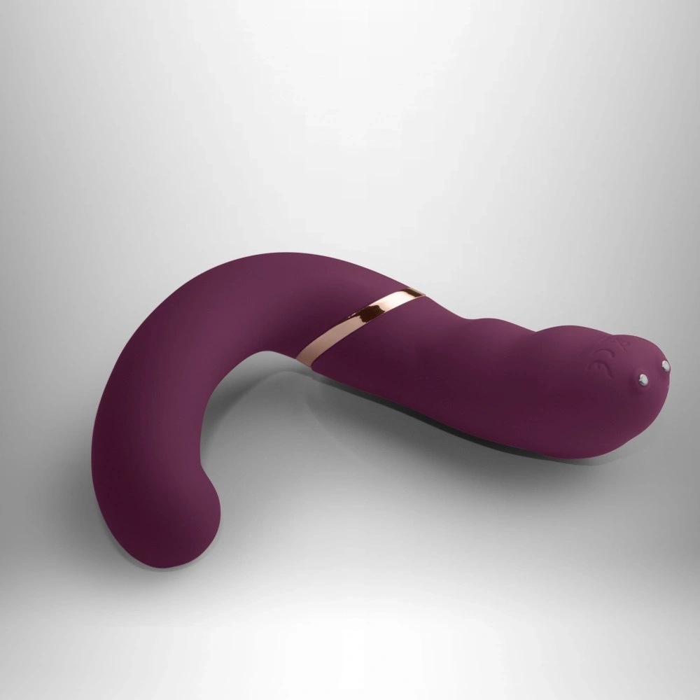 Stimulator Variety 10 Moduri Vibratii, Silicon, USB, Mov, 17.5 cm, #4, Erotic24.ro
