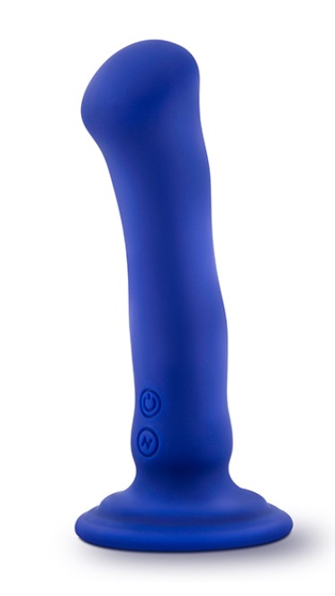 Vibrator Realist Impressions 10 Moduri Vibratii Silicon USB Albastru 16.5 cm