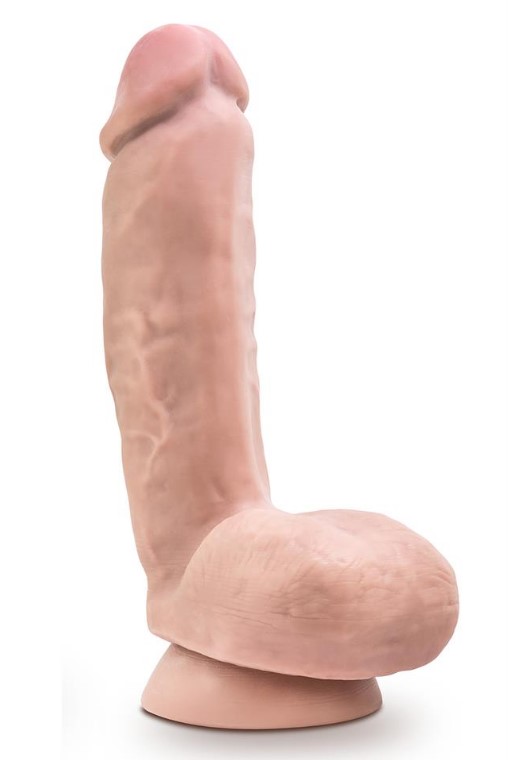 Dildo Realist Autolubrifiant Dr. Skin Realistic Feel Vanilla 22 cm