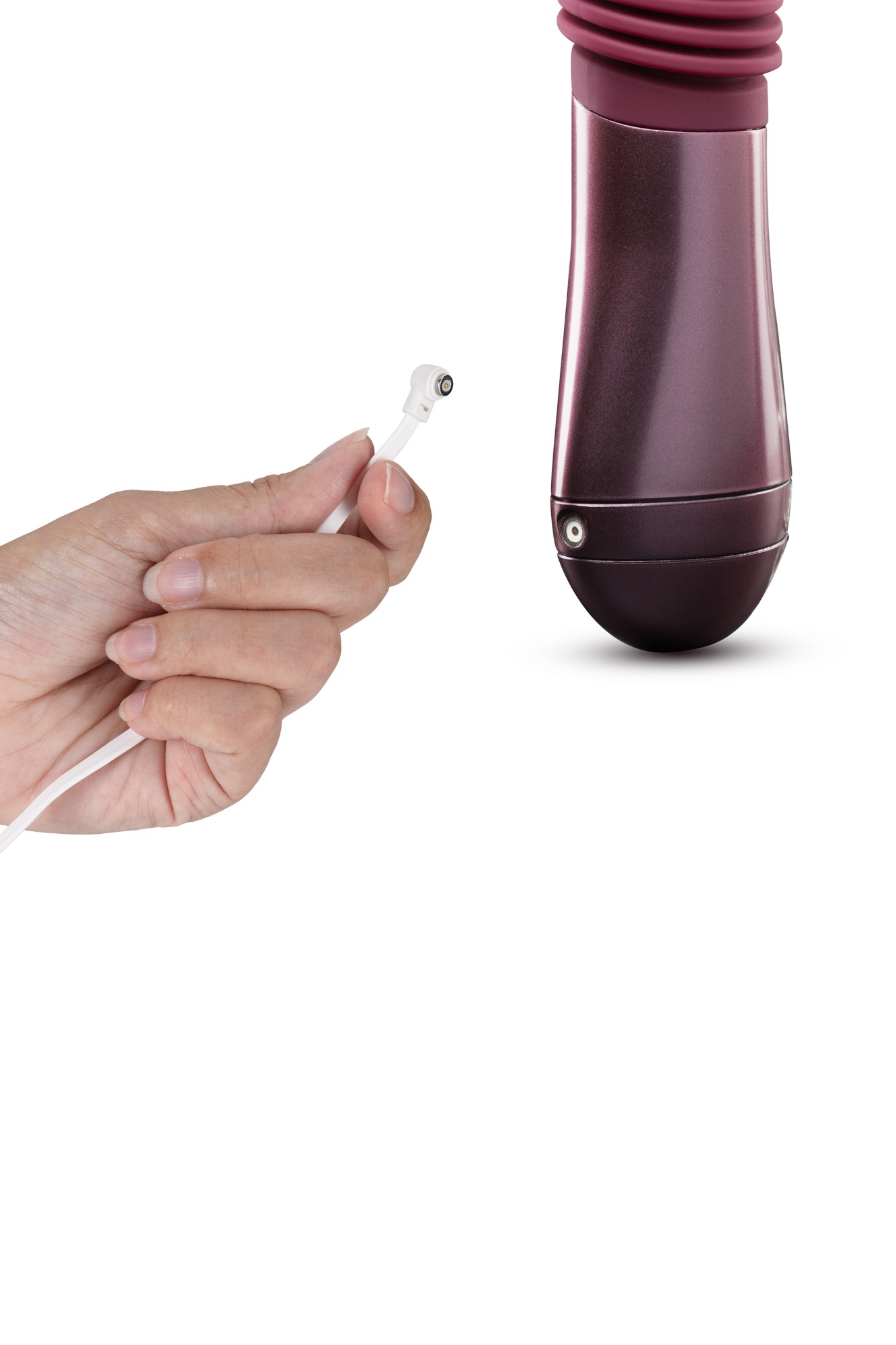 Stimulator Trixie Tempatasia Powerful Thrusting Silicon USB Wine  , #7, Erotic24.ro