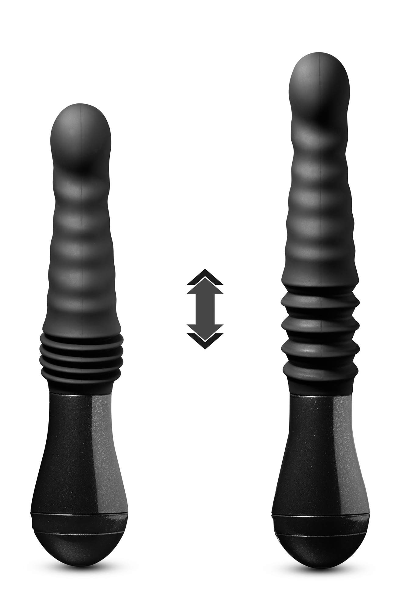 Stimulator Lazarus Tempatasia Powerful Thrusting Silicon USB Black , #2, Erotic24.ro