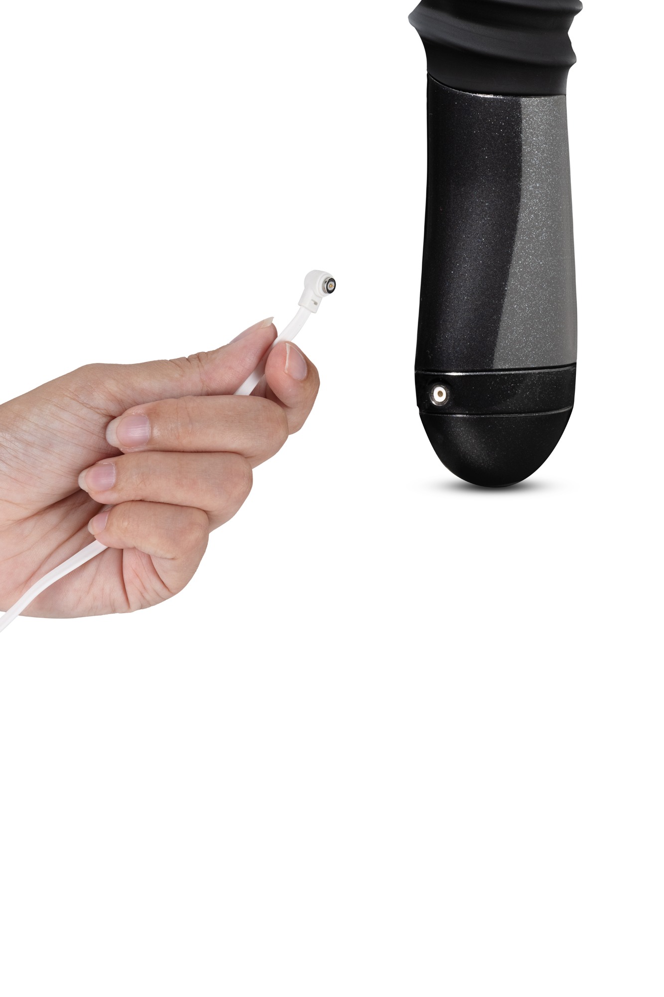 Stimulator Lazarus Tempatasia Powerful Thrusting Silicon USB Black , #9, Erotic24.ro