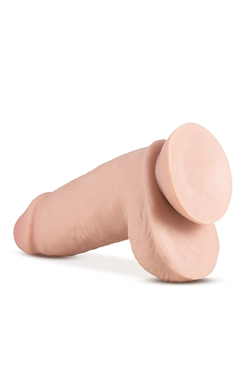 Dildo 2.75 Pounder Au Naturel Sensa Feel TPE Dubla Densitate, Natural, 25.4 cm, #3, Erotic24.ro
