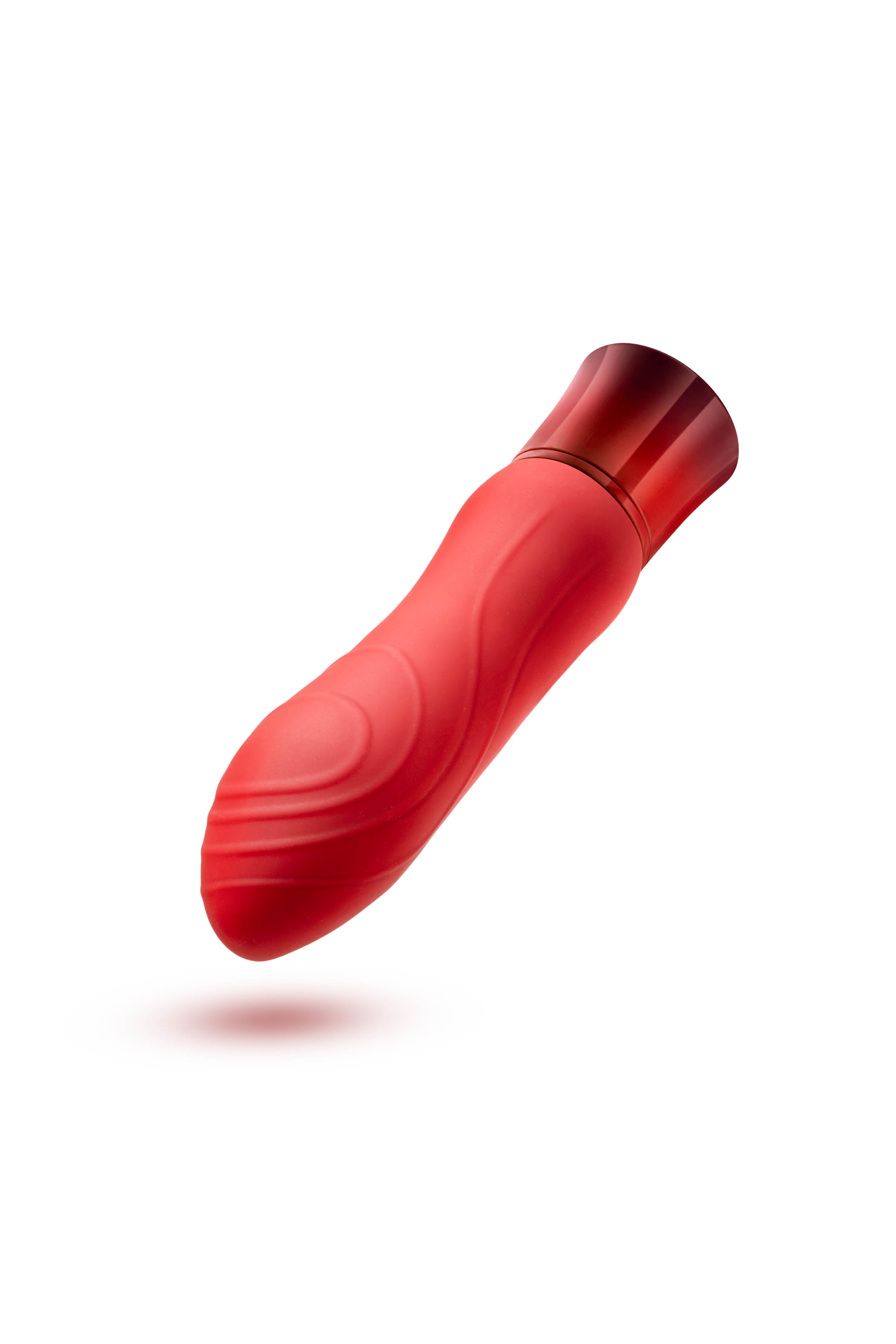 Vibrator Desire Ruby, 10 Moduri Vibratii, Silicon, USB, IPX7, Rosu, 13.9 cm, #5, Erotic24.ro