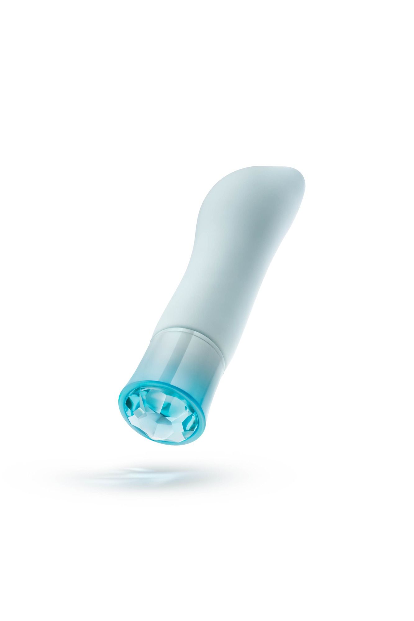 Vibrator Ardor Aquamarine, 10 Moduri Vibratii, Silicon, USB, IPX7, Albastru, 13.9 cm, #5, Erotic24.ro