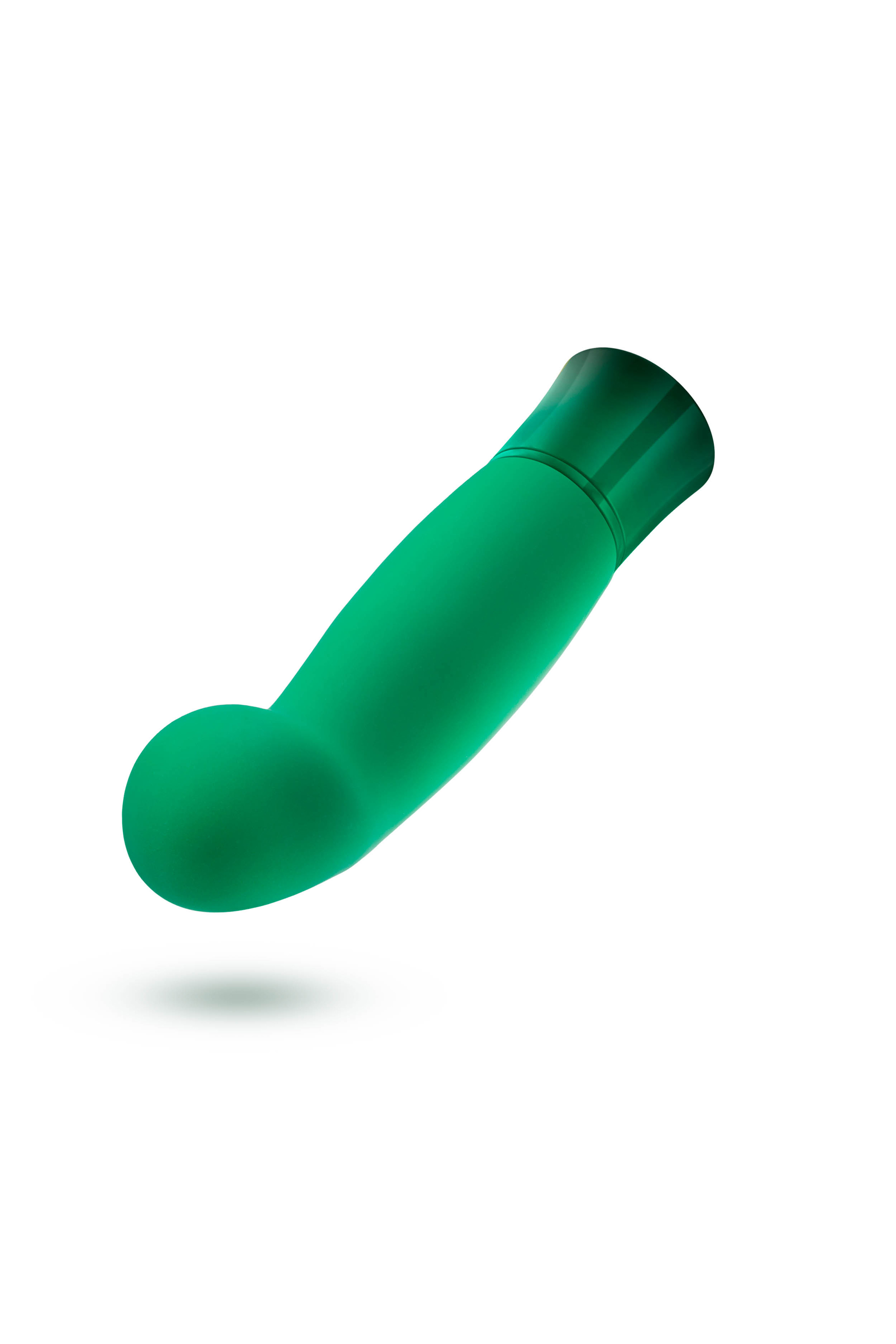 Vibrator Enchanting Emerald, 10 Moduri Vibratii, Silicon, USB, IPX7, Verde, 13.9 cm, Nr. 6, Erotic24.ro