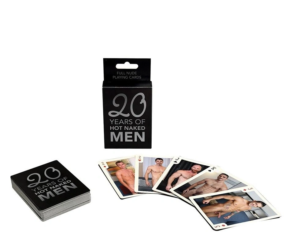 Joc de Carti 20 Years Of Hot Naked Man, Nr. 1, Erotic24.ro