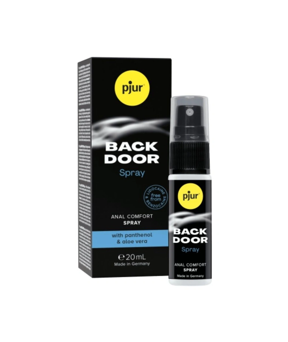 Set Lubrifiant Anal Relaxing si Spray Anal Comfort Pjur Back Door Value Pack, Nr. 4, Erotic24.ro