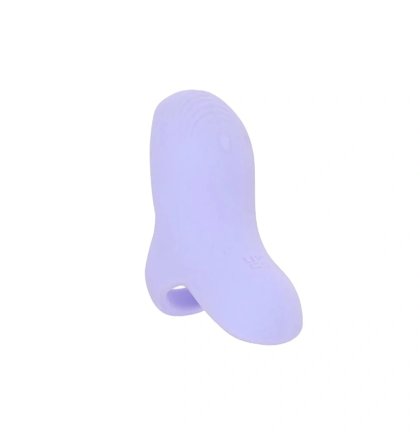 Vibrator Mini Finger Fuzu Sensa, Activare la Contactul cu Pielea, Silicon, USB Magnetic, Mov, 7 cm, #2, Erotic24.ro