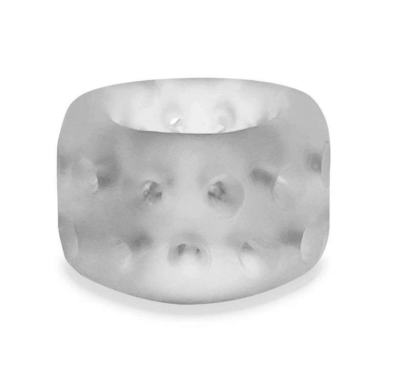 Inel Testicule Airballs Air-Lite Ballstretcher, Transparent, Nr. 3, Erotic24.ro