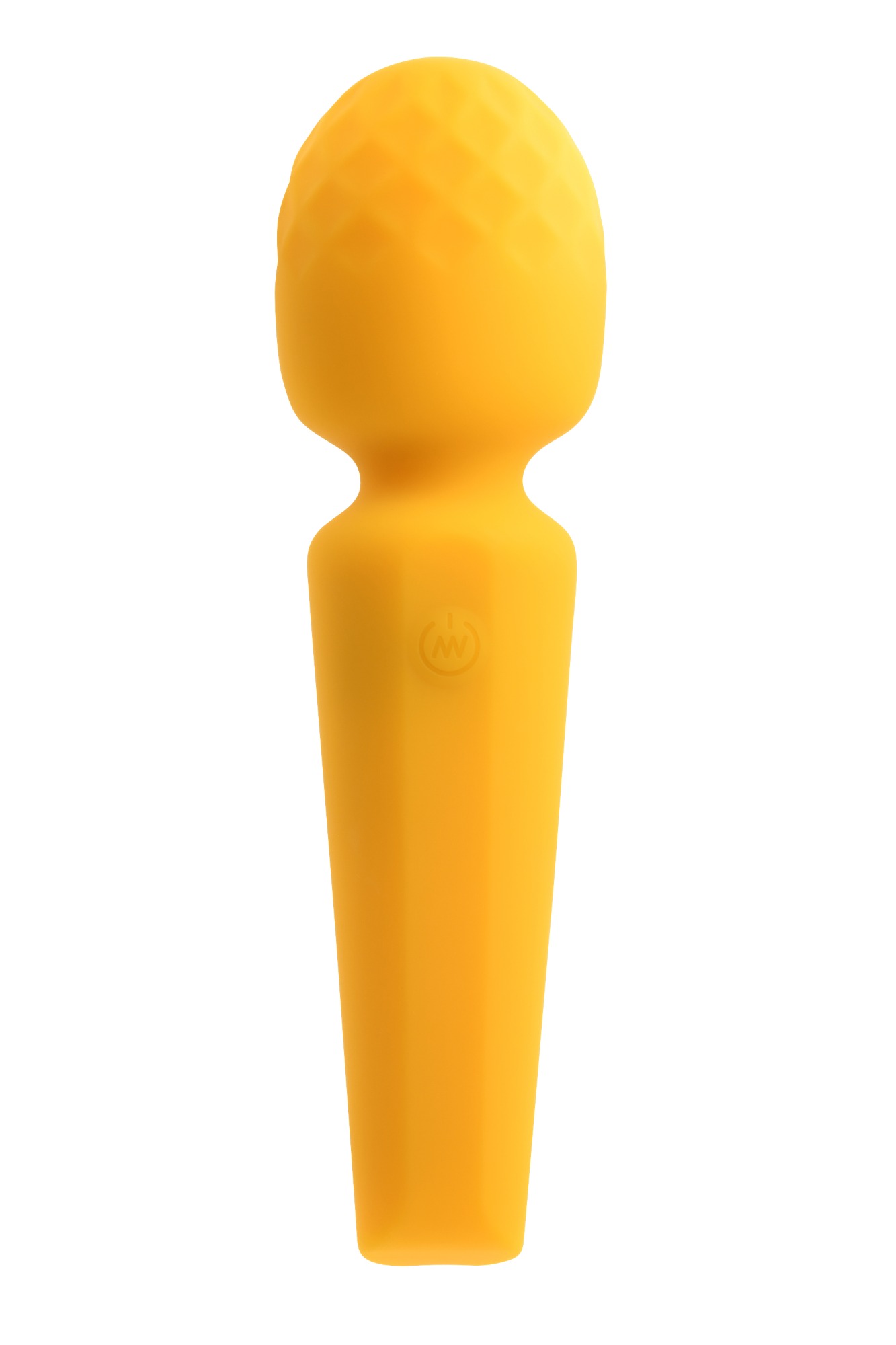 Vibrator Wand Sunshine, 10 Moduri Vibratii, Silicon Lichid, USB, Galben, 17 cm, #3, Erotic24.ro