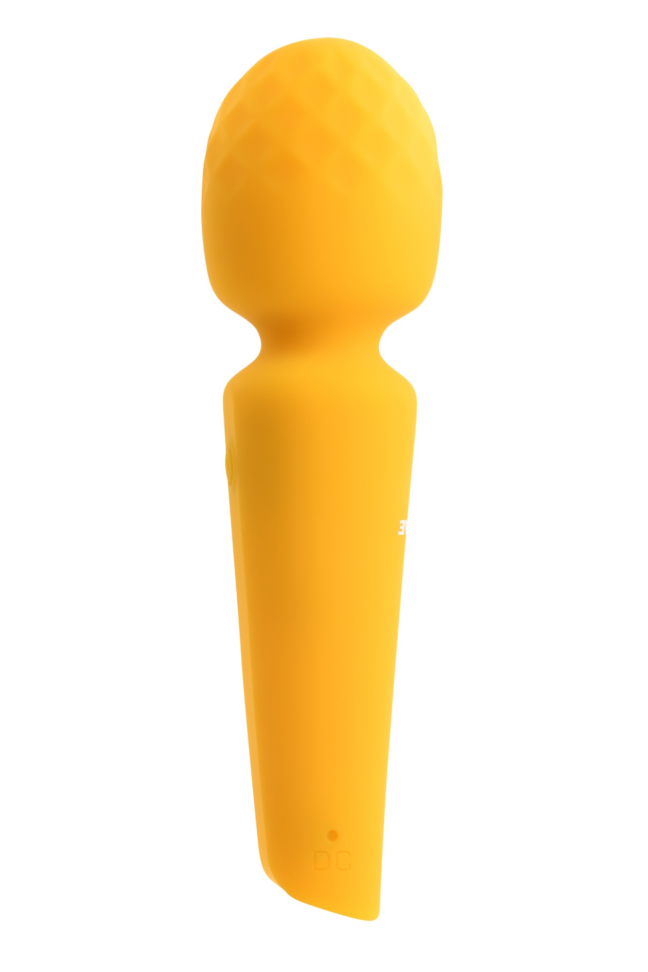 Vibrator Wand Sunshine, 10 Moduri Vibratii, Silicon Lichid, USB, Galben, 17 cm, #5, Erotic24.ro