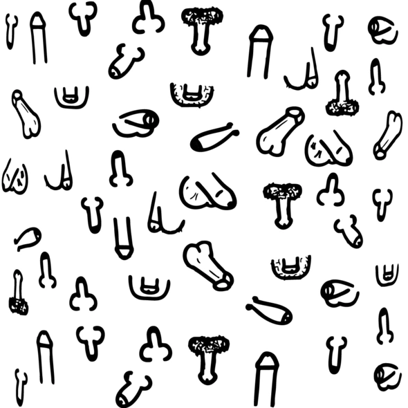Set 10 buc Suport Pahare cu Imprimeu Penis, #1, Erotic24.ro
