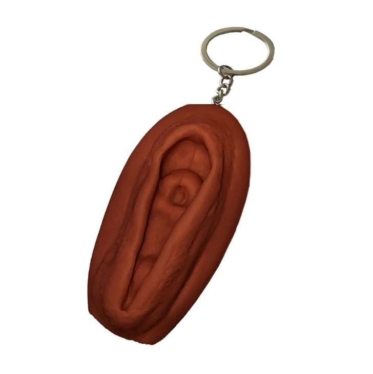 Breloc in Forma de Vulva Maro, #1, Erotic24.ro