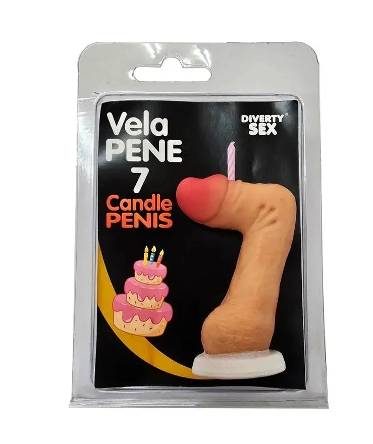 Lumanare Erotica Tort Cifra 7, #1, Erotic24.ro