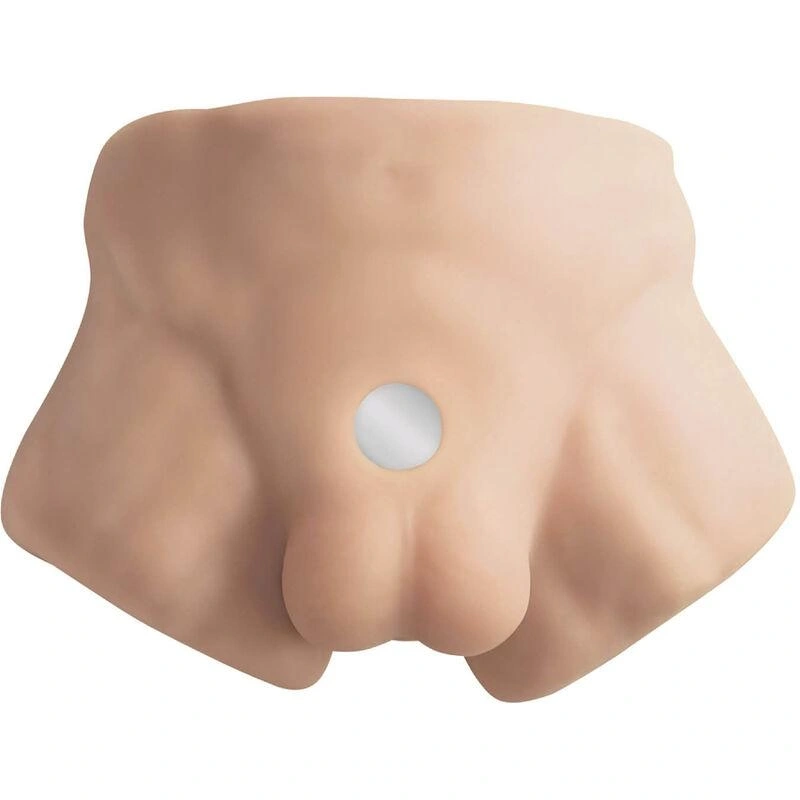 Apollo Torso Masculin si Dildo Realist Inclus Silexd, Silicon Lichid, Natural, #2, Erotic24.ro