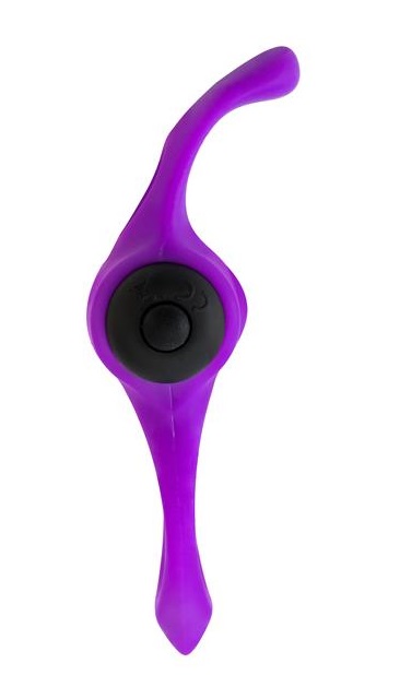 Inel de Penis Lingus Max 10 Moduri Vibratii Silicon Mov 9 cm, Nr. 4, Erotic24.ro