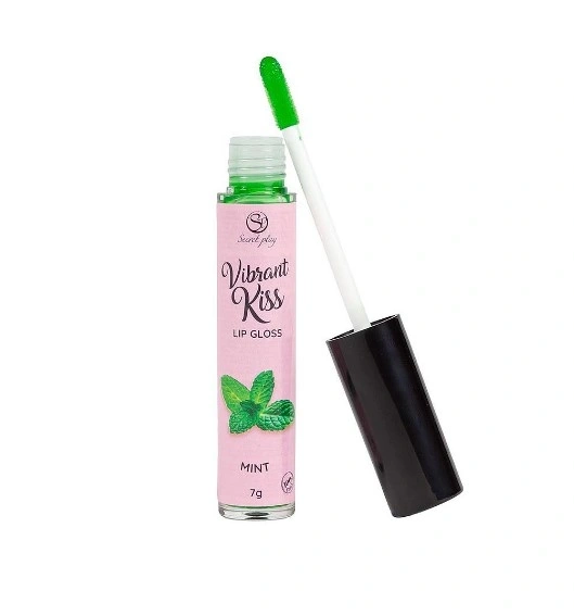 Luciu de Buze Vibrant Kiss Menta, #2, Erotic24.ro