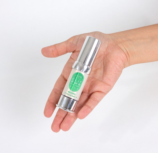 Balsam Stimulator pentru Clitoris Clit PWR cu Efect Vibrator si de Incalzire, Aroma Mojito, 15 ml, #5, Erotic24.ro