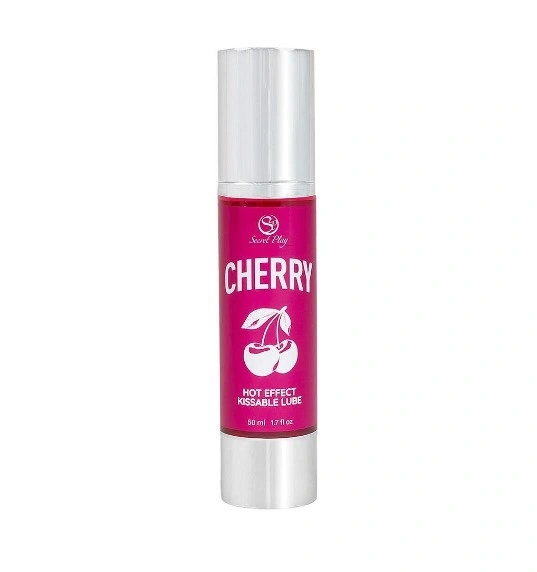 Lubrifiant Kissable and Hot Oil cu Cirese 50 ml, #1, Erotic24.ro