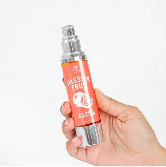Lubrifiant Kissable and Hot Oil cu Fructul Pasiunii 50 ml, #2, Erotic24.ro