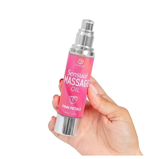 Ulei de Masaj Erotic cu Petale Roz 50 ml, #3, Erotic24.ro