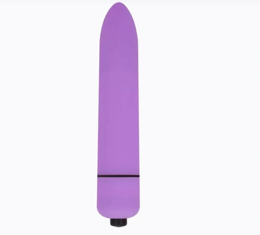 Glont Vibrator 10 Moduri Vibratii, ABS, Mov, 9 cm, #1, Erotic24.ro