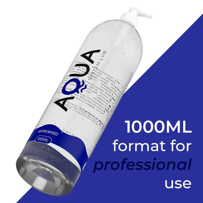 Lubrifiant pe Baza de Apa Aqua, 1000 ml, Nr. 7, Erotic24.ro