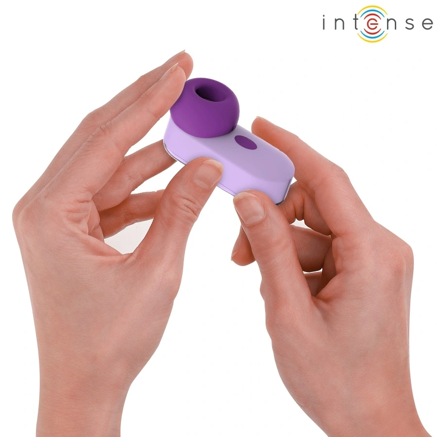 Stimulator Clitoris Sabrina, Atasament Detasabil, Suctiune si Tapare, Silicon, USB Magnetic, Mov, #5, Erotic24.ro