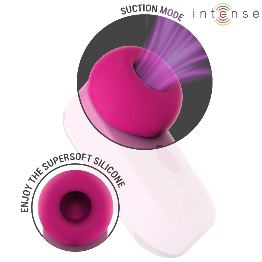 Stimulator Clitoris Sabrina, Atasament Detasabil, Suctiune si Tapare, Silicon, USB Magnetic, Roz, #2, Erotic24.ro