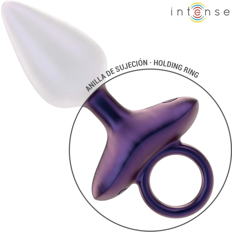 Vibrator Anal Michael, Remote Control, 10 Moduri Vibratii, Silicon Moale, USB, Albastru, 13 cm, #3, Erotic24.ro