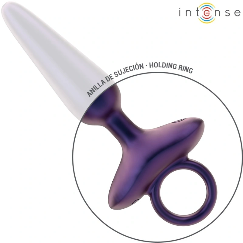 Vibrator Anal Marlon, Remote Control, 10 Moduri Vibratii, Silicon Moale, USB, Albastru, 15 cm, #4, Erotic24.ro