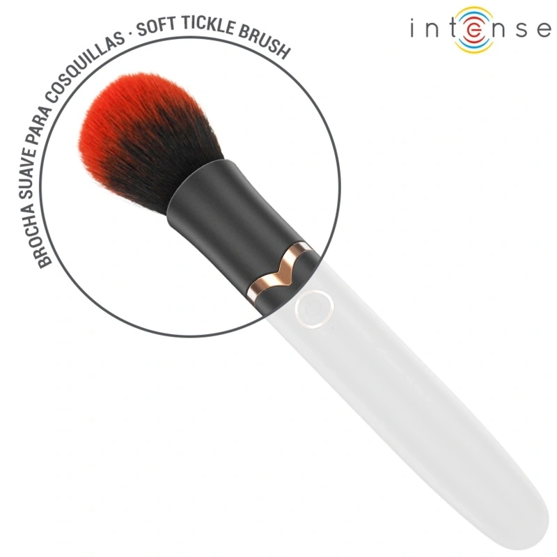 Vibrator Brush Emilia, 10 Moduri Vibratii, Functie Incalzire, Silicon, USB, Negru, 16 cm, Nr. 4, Erotic24.ro