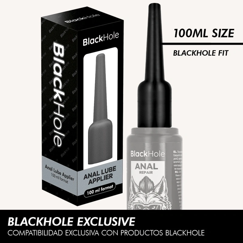 Aplicator pentru Lubrifiantii Black Hole 100 ml, Nr. 6, Erotic24.ro