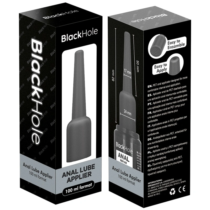Aplicator pentru Lubrifiantii Black Hole 100 ml, Nr. 7, Erotic24.ro