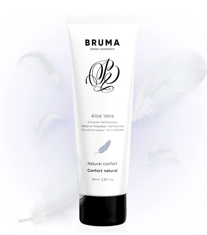 Lubrifiant BRUMA Aloe Vera Confort Natural pe Baza de Apa, 100 ml, #1, Erotic24.ro