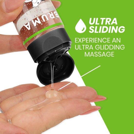 Ulei de Masaj 3 in 1 Bruma Premium Hot Oil, Aroma Pepene Verde, 100 ml, #3, Erotic24.ro