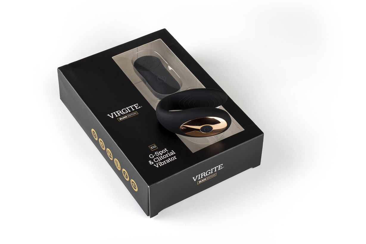 Vibrator Dublu E12, 7 Moduri Vibratii, 4 Viteze, Remote Control, Silicon, USB, Negru, #4, Erotic24.ro