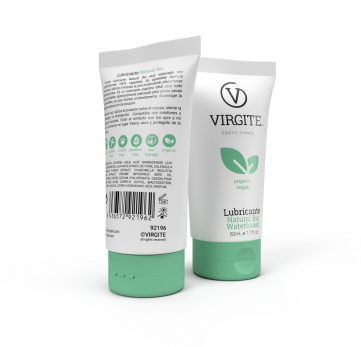 Lubrifiant Virgite Natural Bio pe Baza de Apa, 50 ml, #2, Erotic24.ro