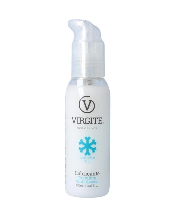 Lubrifiant Virgite pe Baza de Apa, Efect de Racire, 100 ml, #1, Erotic24.ro