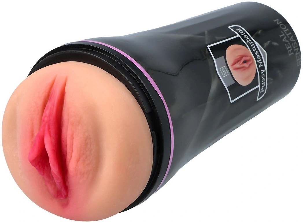 Masturbator Cup Virgite Pussy Real Sensation, TPE Realist, Natural, 22.5 cm, Nr. 1, Erotic24.ro