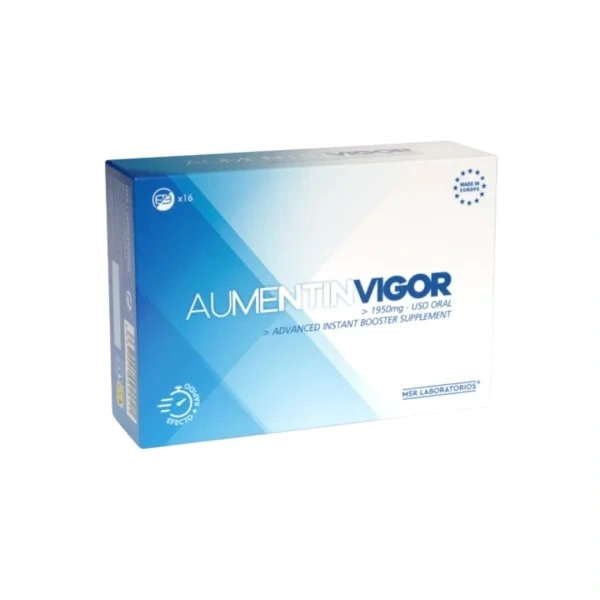 16 Capsule Aumentin Vigor pentru Erectie, Potenta, Performanta Sexuala