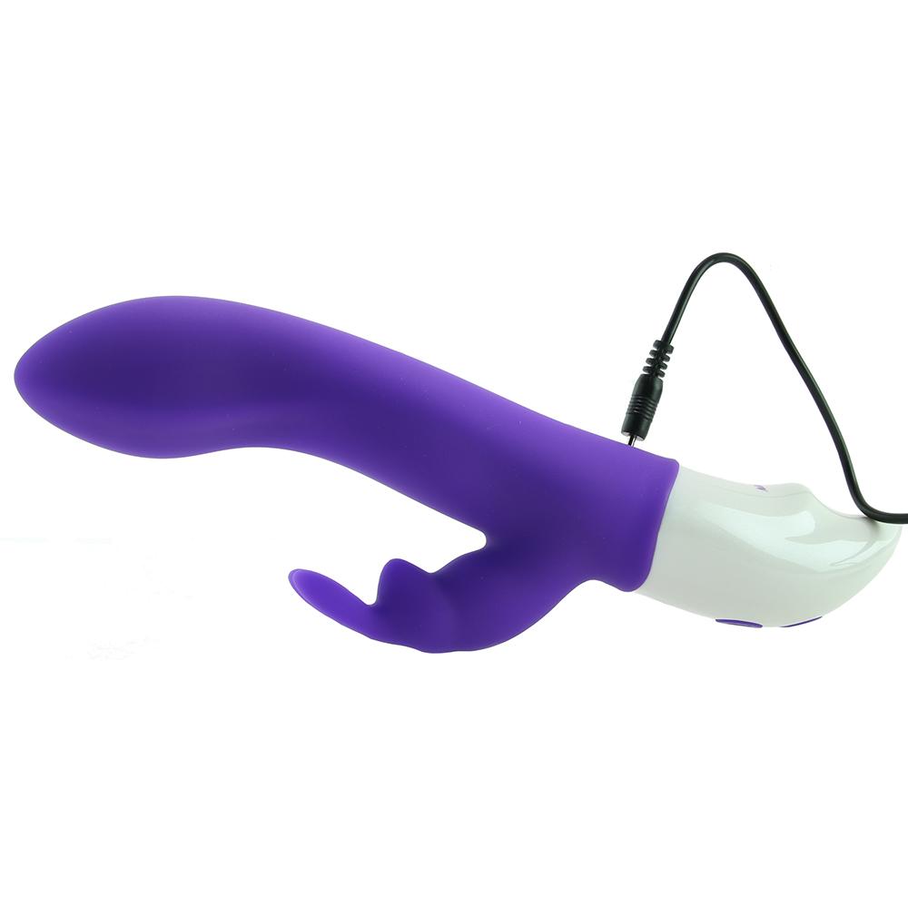 Vibrator Eve's Big Love 7 Moduri Vibratii Silicon USB Mov 25 cm, #3, Erotic24.ro