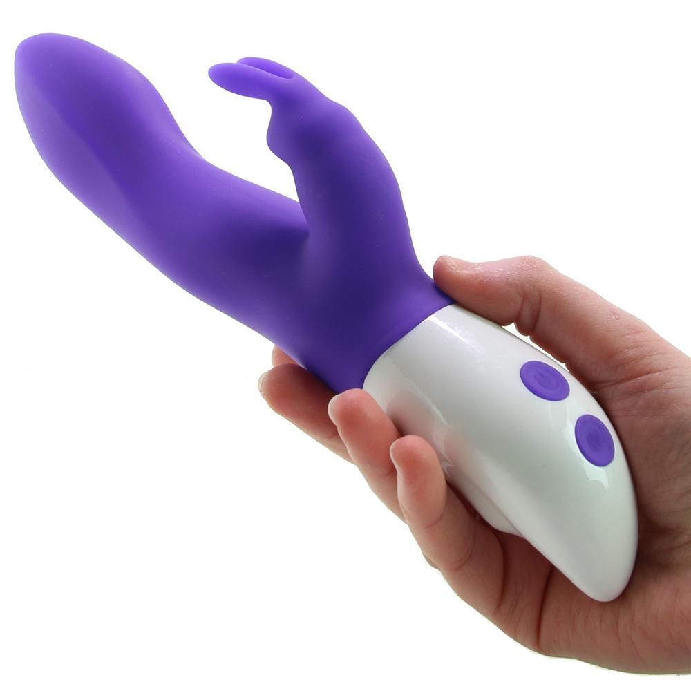 Vibrator Eve's Big Love 7 Moduri Vibratii Silicon USB Mov 25 cm, #4, Erotic24.ro